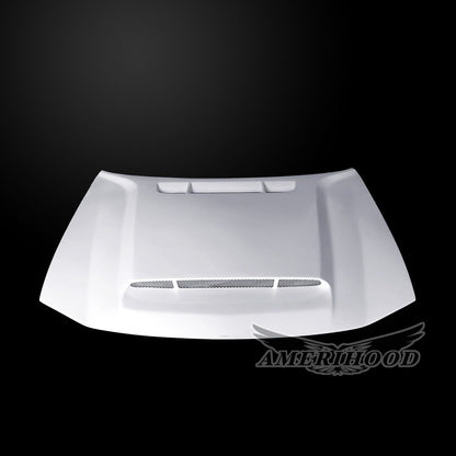 AmeriHood - Dodge Charger 2006-2010 Type-DEM Style Functional Heat Extraction Ram Air Hood