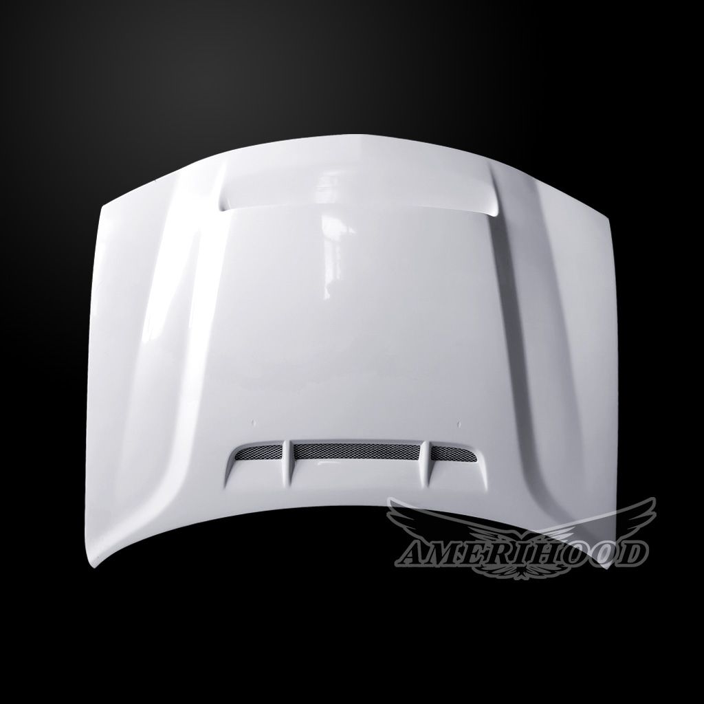 AmeriHood - Dodge Charger 2006-2010 Type-DEM Style Functional Heat Extraction Ram Air Hood