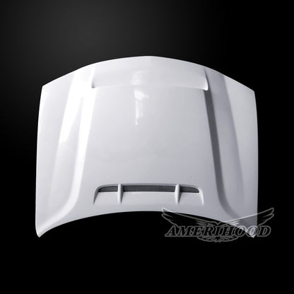 AmeriHood - Dodge Charger 2006-2010 Type-DEM Style Functional Heat Extraction Ram Air Hood
