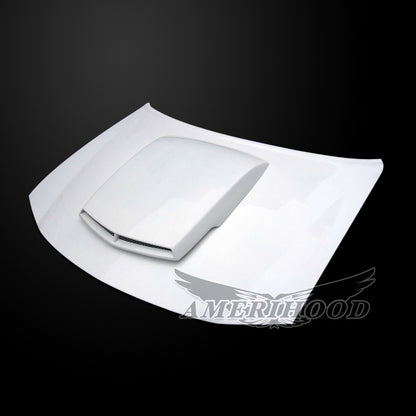 AmeriHood - Dodge Charger Model 2006-2010 TA Style Functional Heat Extraction Hood