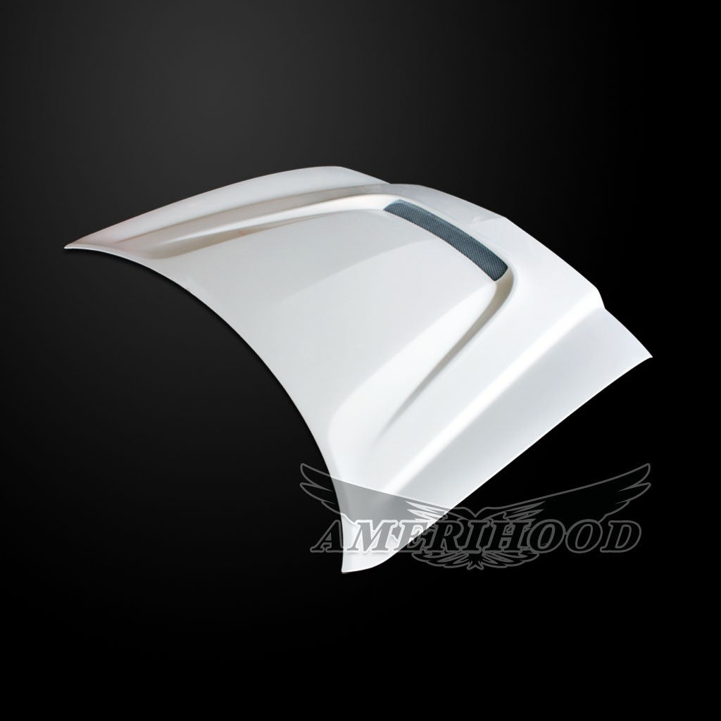 AmeriHood - Dodge Charger Model 2011-2014 SRT8 Style Functional Heat Extraction Hood