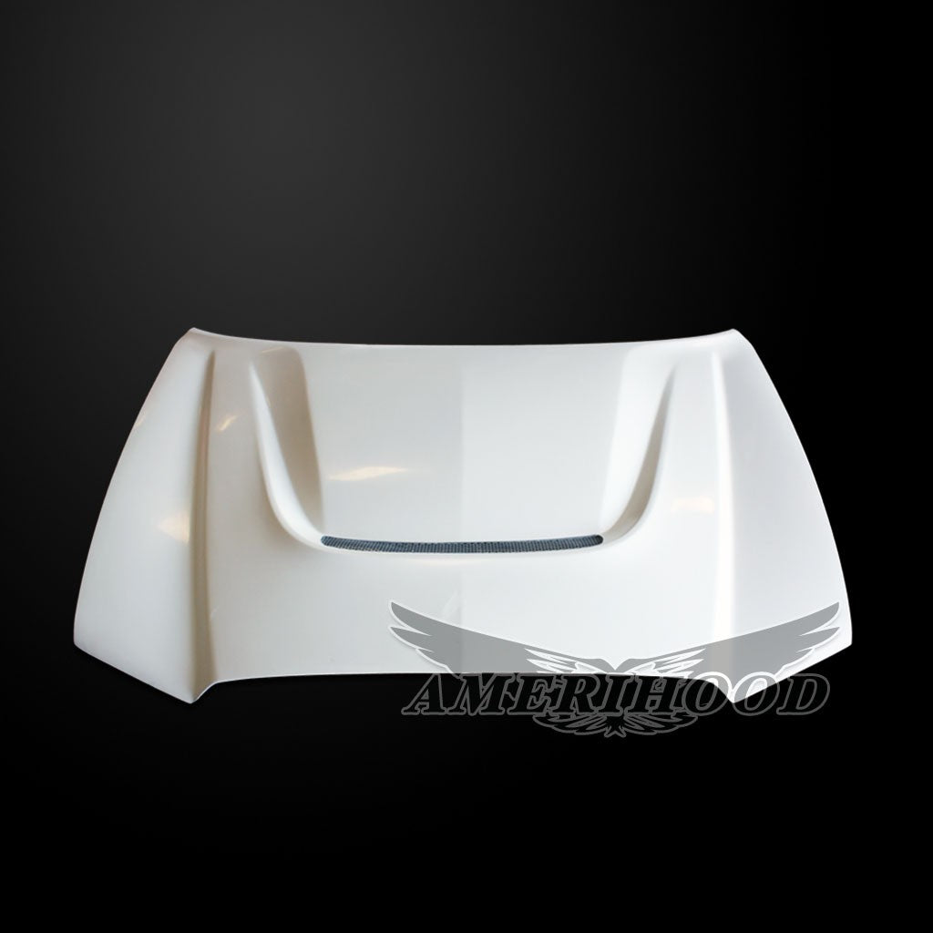 AmeriHood - Dodge Charger Model 2011-2014 SRT8 Style Functional Heat Extraction Hood