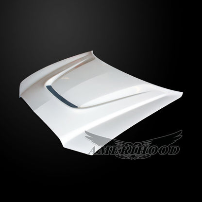 AmeriHood - Dodge Charger Model 2011-2014 SRT8 Style Functional Heat Extraction Hood