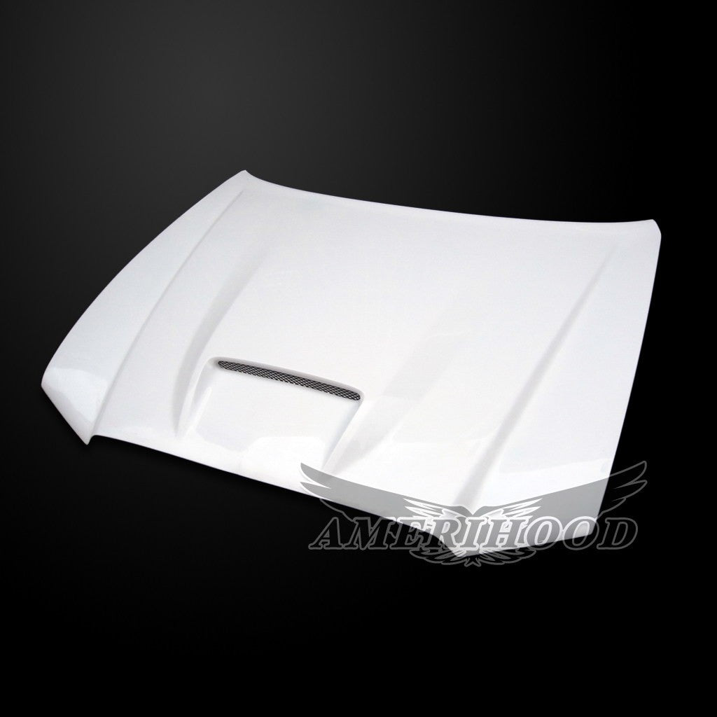 AmeriHood - Dodge Charger Model 2011-2014 SRT2 Style Functional Heat Extraction Hood