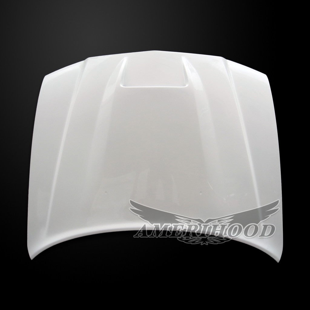 AmeriHood - Dodge Charger Model 2011-2014 SRT2 Style Functional Heat Extraction Hood