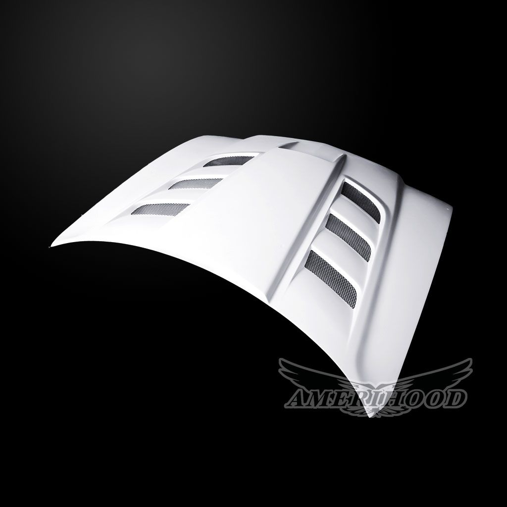 AmeriHood - Dodge Charger 2011-2014 Type-VIP Style Functional Heat Extraction Ram Air Hood