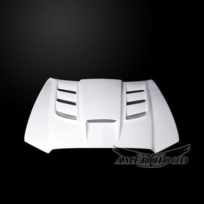 AmeriHood - Dodge Charger 2011-2014 Type-VIP Style Functional Heat Extraction Ram Air Hood