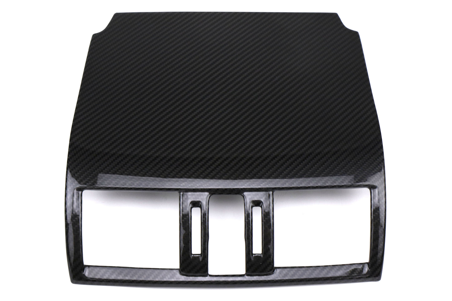 OLM LE Dry Carbon Fiber Center AC Trim Covers - 2015 Subaru WRX / STI / 2014 Forester / 2013-2014 Crosstrek