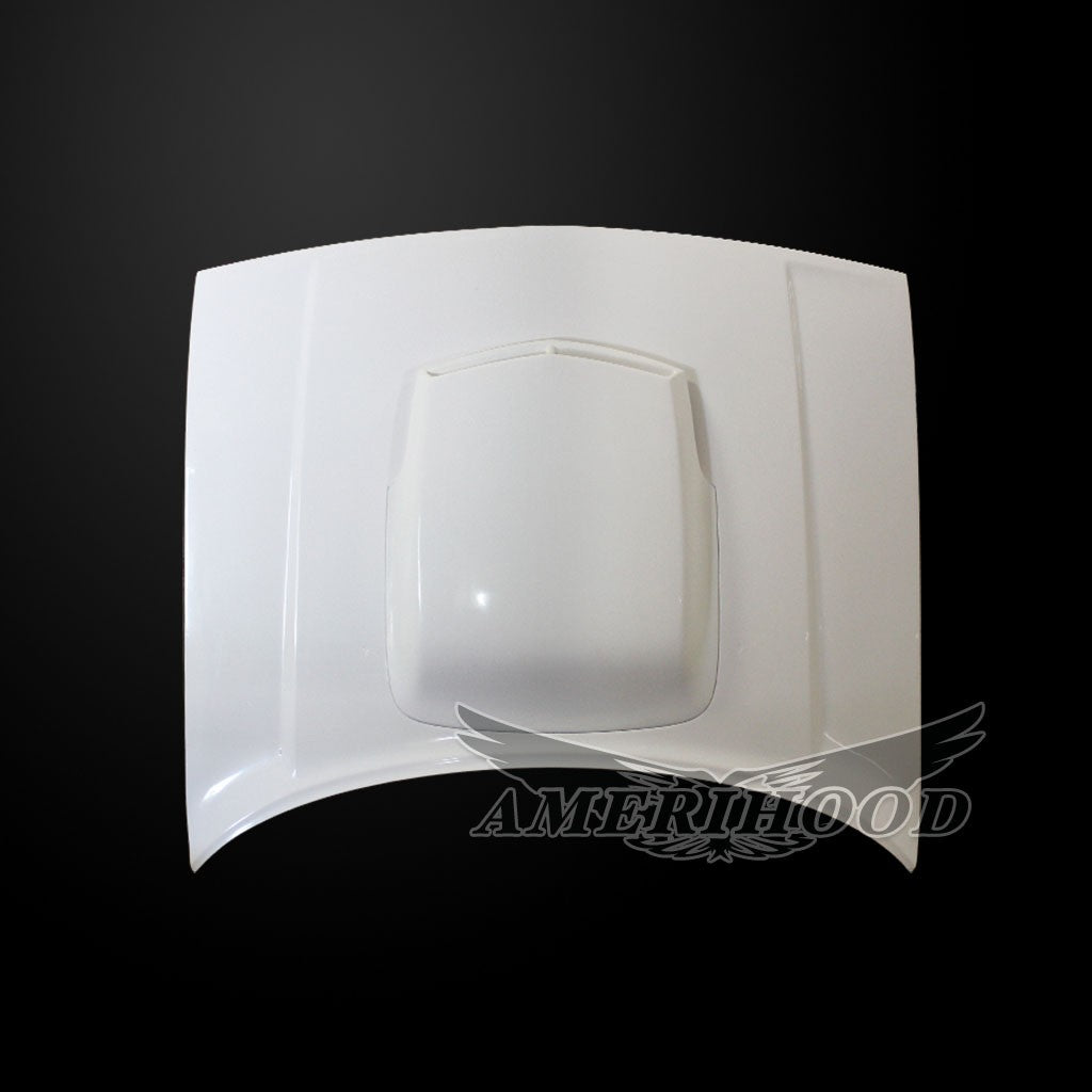 AmeriHood - Dodge Challenger Model 2008-2023 TA Style Functional Heat Extraction Hood