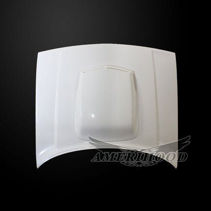 AmeriHood - Dodge Challenger Model 2008-2023 TA Style Functional Heat Extraction Hood