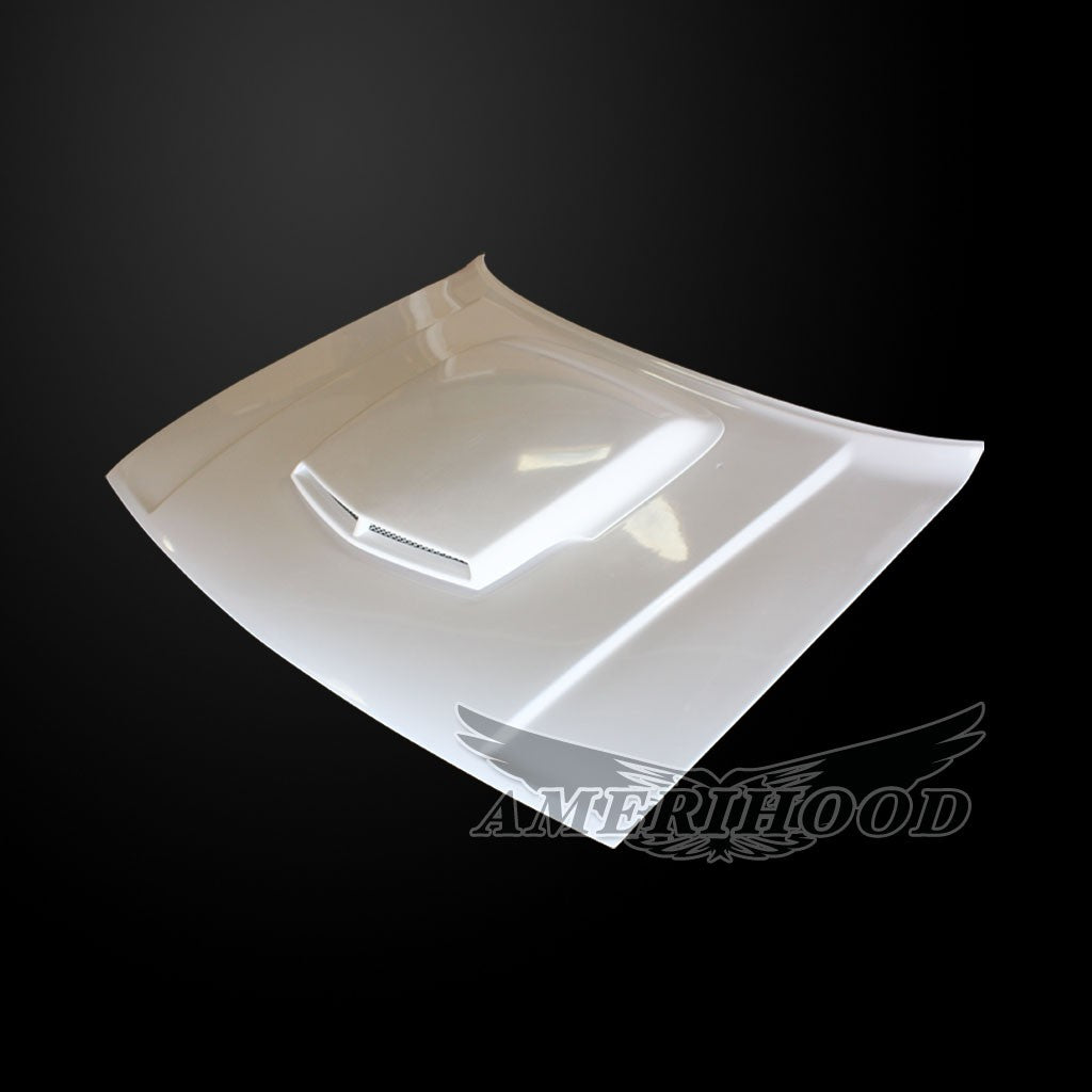 AmeriHood - Dodge Challenger Model 2008-2023 TA Style Functional Heat Extraction Hood