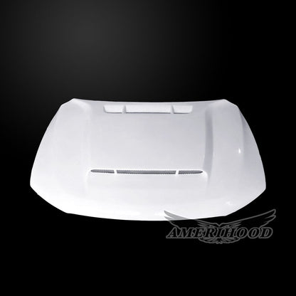 AmeriHood - Dodge Durango 2011-2025 DEM Style Functional Heat Extractor Ram Air Hood