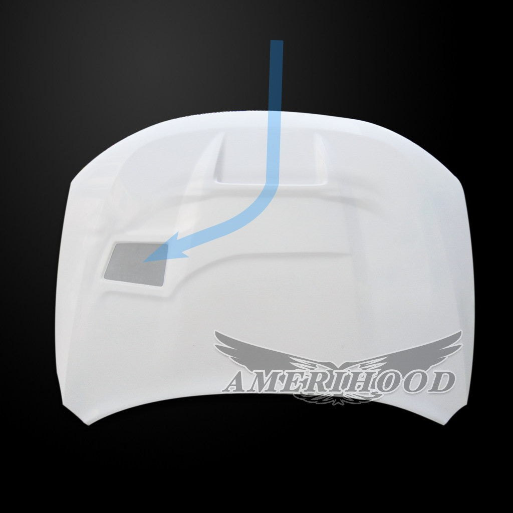 AmeriHood - Dodge Durango Model 2011-2025 SRT1 Style Functional Heat Extraction Hood