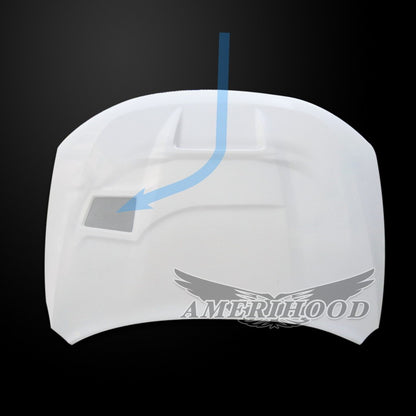 AmeriHood - Dodge Durango Model 2011-2025 SRT1 Style Functional Heat Extraction Hood