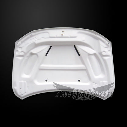 AmeriHood - Dodge Durango Model 2011-2025 SRT8 Style Functional Heat Extraction Hood