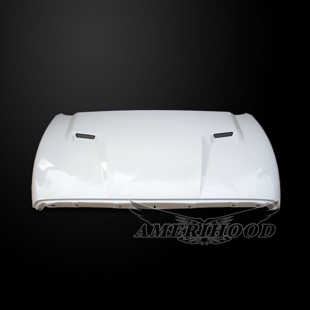AmeriHood - Dodge Ram 2500 2003-2009 Type-CLG Style Functional Ram Air Hood