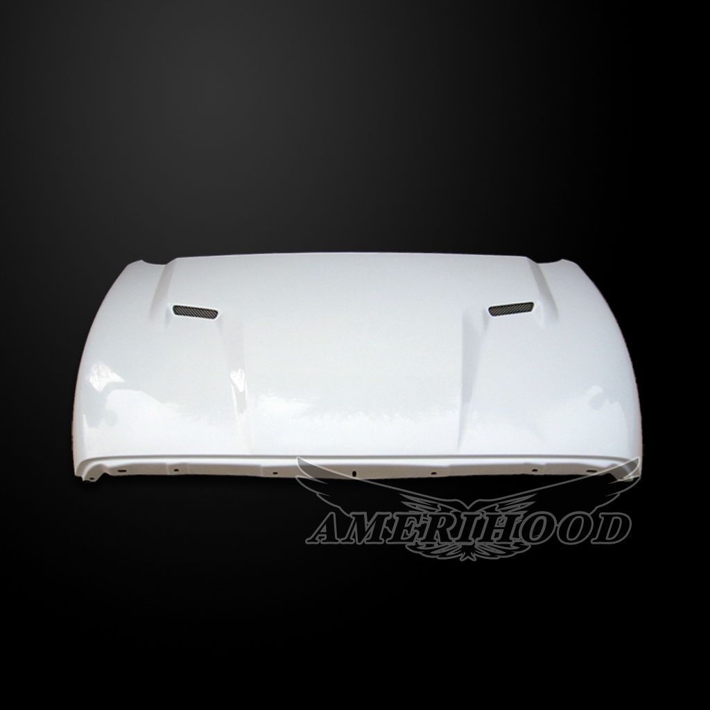 AmeriHood - Dodge Ram 1500 2002-2008 Type-CLG Style Functional Ram Air Hood