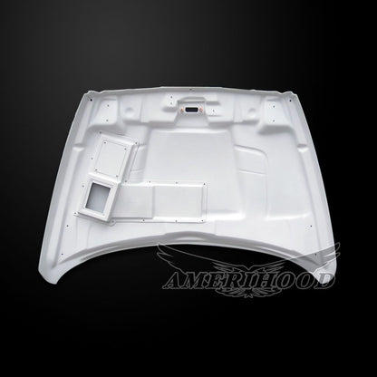AmeriHood - Dodge Ram 1500 2002-2008 Type-CLG Style Functional Ram Air Hood