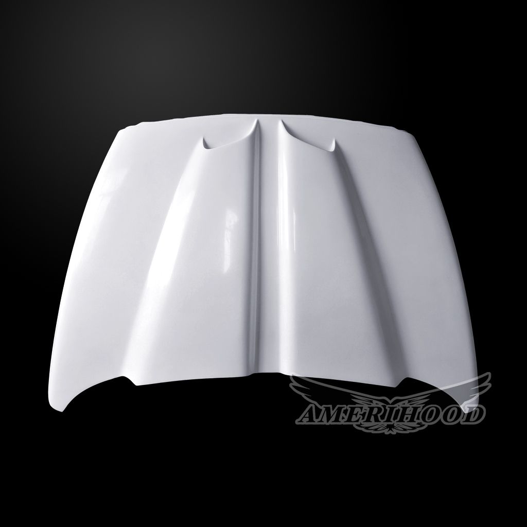 AmeriHood - Dodge Ram 1500 2002-2008 WS6 Style Functional Ram Air Hood