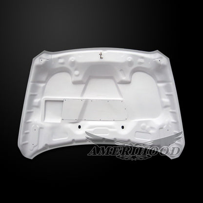 AmeriHood - Dodge RAM 1500 Model 2009-2018 CLG Style Functional Heat Extraction Hood