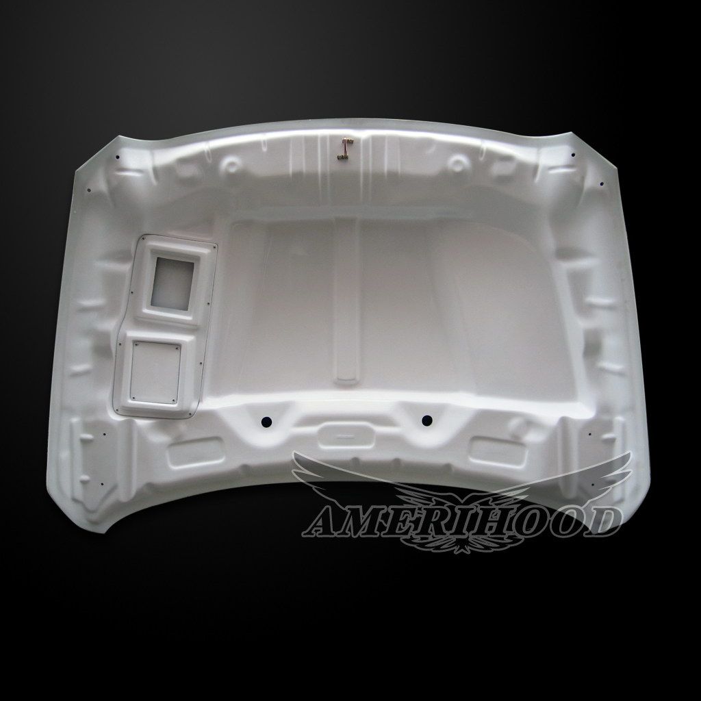 AmeriHood - Dodge Ram 3500 2010-2018 Type-CLG Style Functional Ram Air Hood