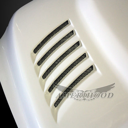 AmeriHood - Dodge Ram 3500 2010-2018 SSK Style Functional Heat Extractor Ram Air Hood