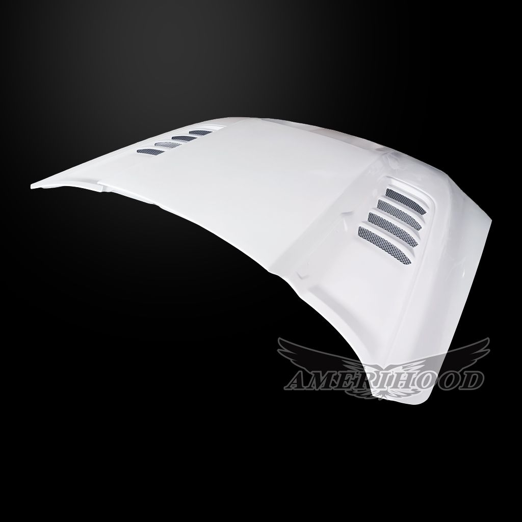 AmeriHood - Dodge Ram 2021-2024 TRX Model RIP Style Functional Heat Extractor Ram Air Hood (Vehicle Registration Card Required)