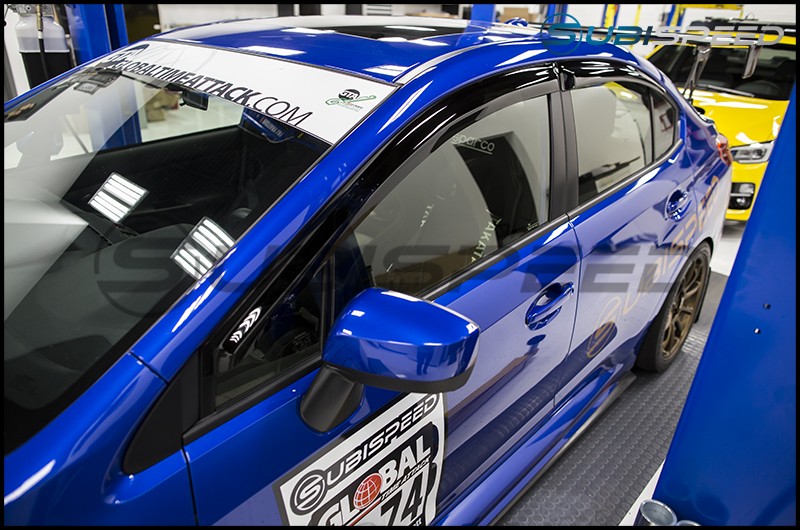 OLM Rain Guard Deflector Kit - 2015-2021 WRX & STI