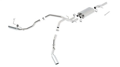 Borla 09-12 Chevrolet Silverado / 09-12 GMC Sierra 1500 WT/SLE/LT 4.8L/5.3L/6.0L SS Catback Exhaust 140342