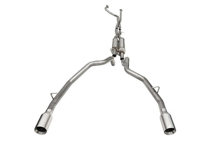 CORSA Performance Corsa 21-22 Dodge Ram TRX Crew Cab Xtreme Catback Exhaust Dual Rear Satin Tip 21189