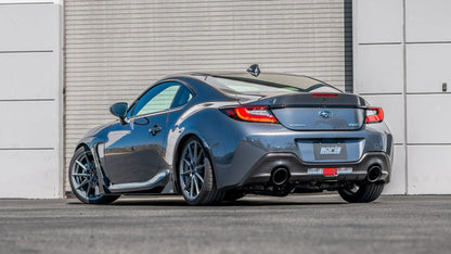 Borla 22-23 Subaru BRZ/Toyota GR86 2.4L RWD AT/MT ATAK Catback Exhaust - Black Chrome Tips 140910BC