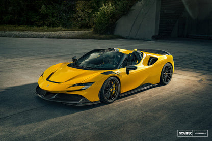 Vossen x Novitec NF10 21x9.5 ET:28 Gloss Black Ferrari SF90 Front Wheel