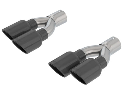 Borla 18+ Jeep Grand Cherokee TrackHawk 6.2L V8 Black Chrome 3in Tip Kit (For PN 140755 and 140756) 60672BC