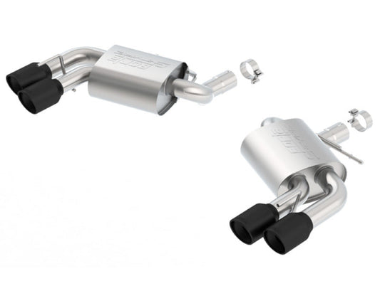 Borla 2016-2017 Chevrolet Camaro SS AT/MT S-Type Rear Section Exhaust w/o Dual Mode Ceramic Black 11920CB