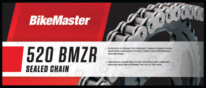 BikeMaster 520x120 BMZR Z-Ring Chain - Black/Chrome