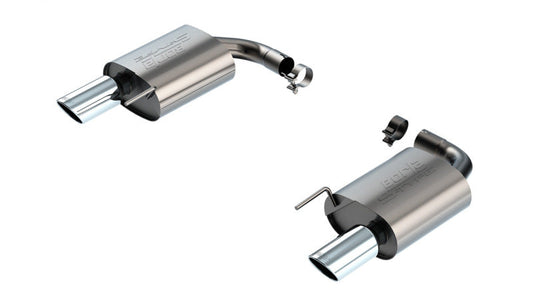 Borla 2024-2025 Ford Mustang Eco Boost 2.3L S-Type Axle Back Exhaust w/ Chrome Tips 11986