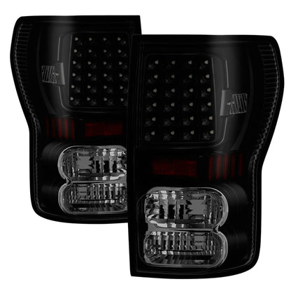 SPYDER Xtune Toyota Tundra 07-13 LED Tail Lights Black Smoke ALT-ON-TTU07-LED-BSM 5081186