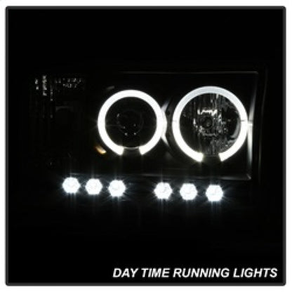 Spyder Dodge Ram 1500 02-05/Ram 2500 03-05 Projector Headlights LED Halo LED Blk PRO-YD-DR02-HL-BK 5009975