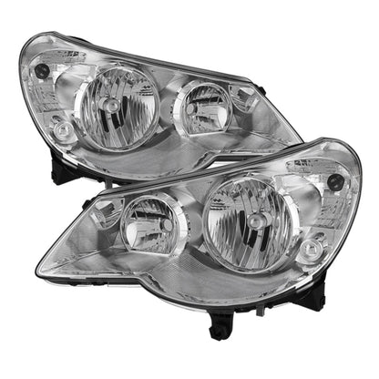 SPYDER Xtune Chrysler Sebring 07-10 OEM Style Headlights Chrome HD-JH-CHRSE07-C 9029653