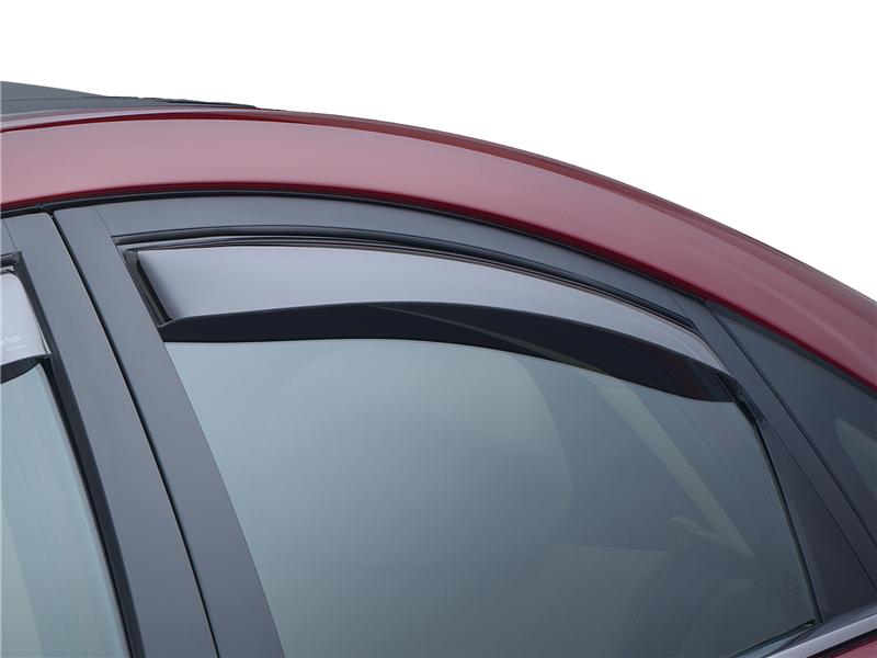 WeatherTech 07-13 BMW X5 Front Side Window Deflectors - Dark Smoke