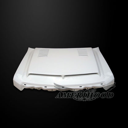 AmeriHood - Ford F-150 2009-2014 Type-E Style Functional Heat Extractor Ram Air Hood