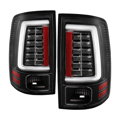 Spyder Dodge Ram 09-18 LED Tail Lights - All Black ALT-YD-DRAM09V2-LED-BKV2 (Incandescent Only) 5085917