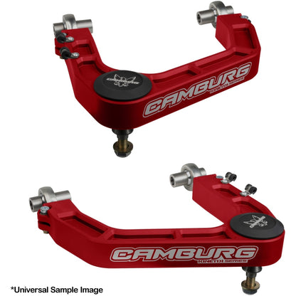 Camburg Toyota Tacoma 05-23 / 4-Runner 03-23 / FJ 07-14 KINETIK V2 Billet Uniball Upper Arms (Red)