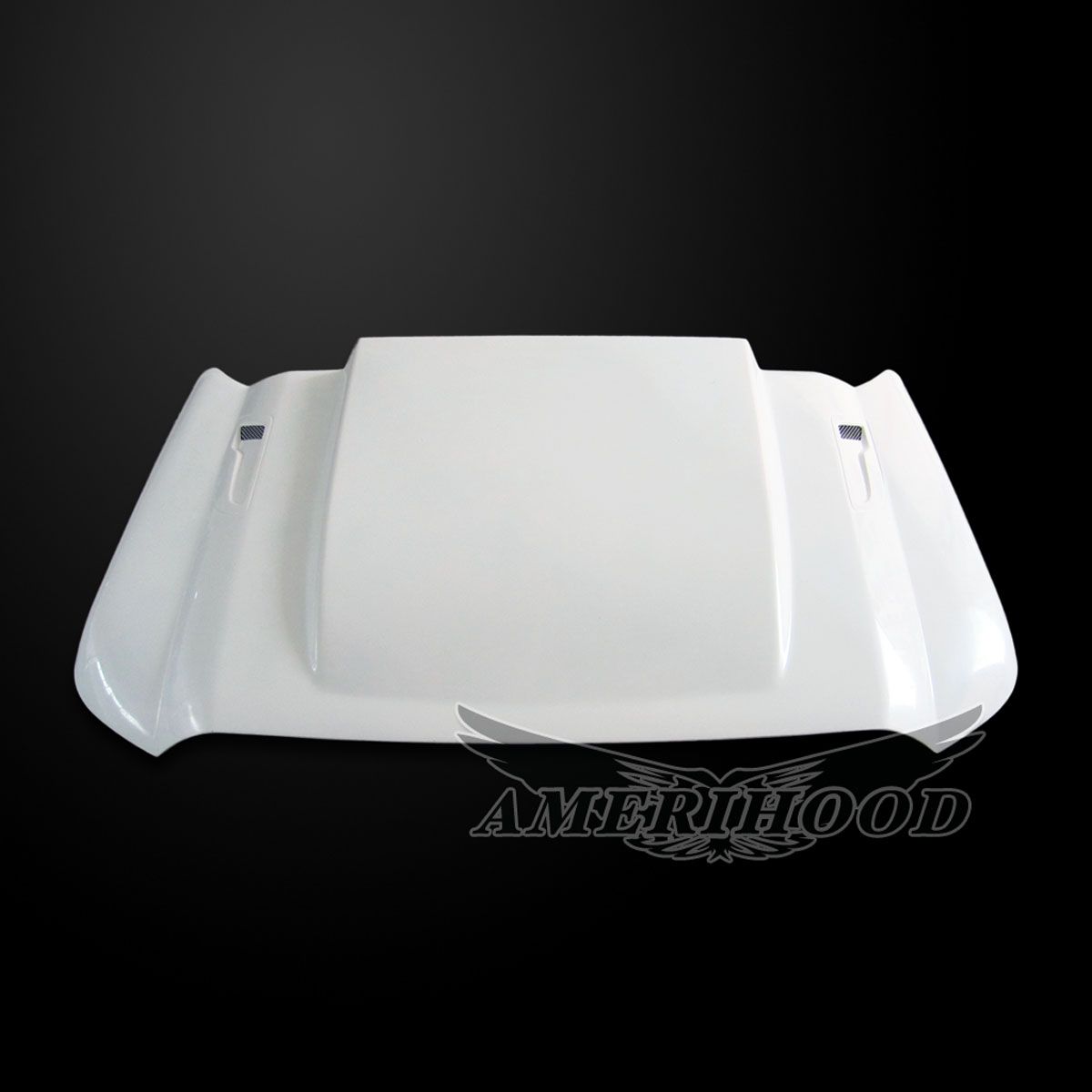 AmeriHood - Ford F-250 2011-2016 Type Cowl 3 Inch Style Functional Heat Extraction Ram Air Hood