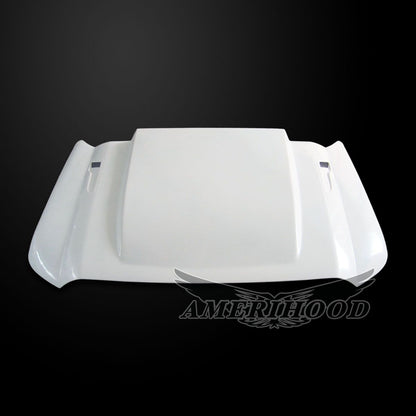 AmeriHood - Ford F-250 2011-2016 Type Cowl 3 Inch Style Functional Heat Extraction Ram Air Hood