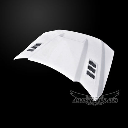 AmeriHood - Ford F-450 2017-2022 Type-SSK Style Functional Heat Extraction Ram Air Hood