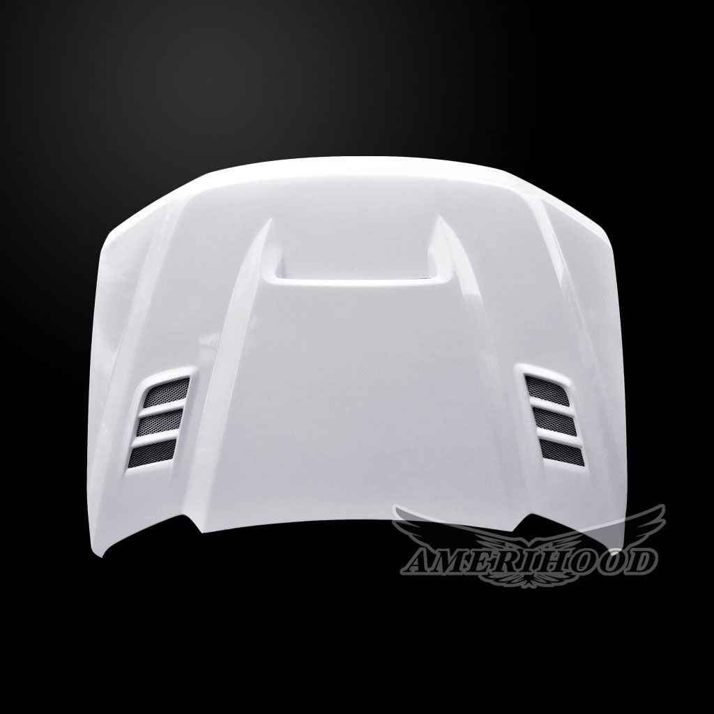 AmeriHood - Ford F-250 2017-2022 Type-SSK Style Functional Heat Extraction Ram Air Hood