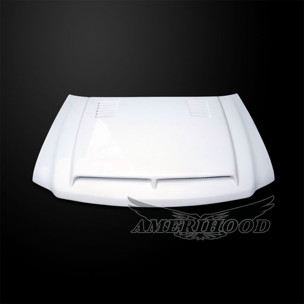 AmeriHood - Ford F-250 1997-1999 Light Duty Type-E Style Ver. 1 Functional Ram Air Cooling Hood