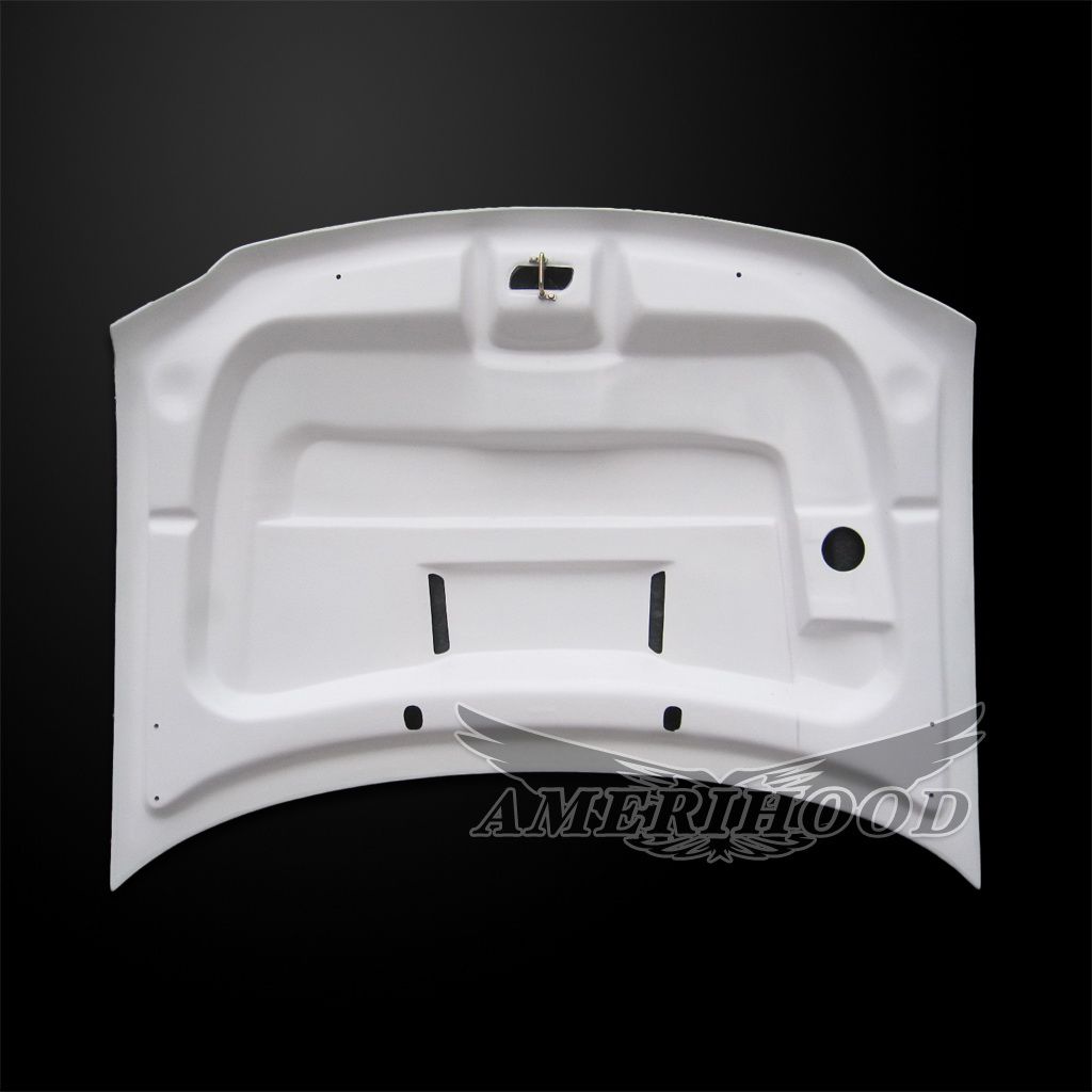AmeriHood - Ford F-250 1997-1999 Light Duty Type-E Style Ver. 1 Functional Ram Air Cooling Hood