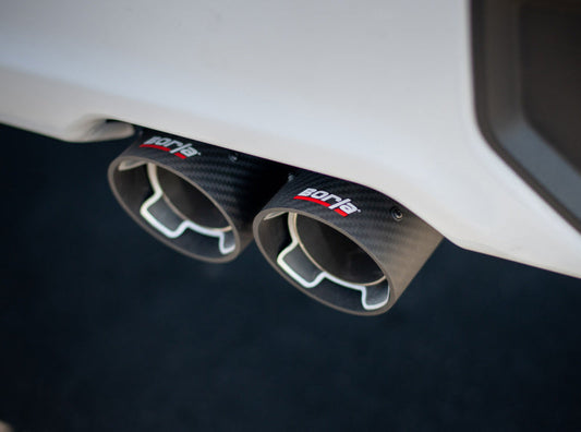 Borla 2019 Chevrolet Silverado 1500 6.2 w/ 147in WB 2.75in S-Type Catback Exhaust -Carbon Fiber Tips 140779CF